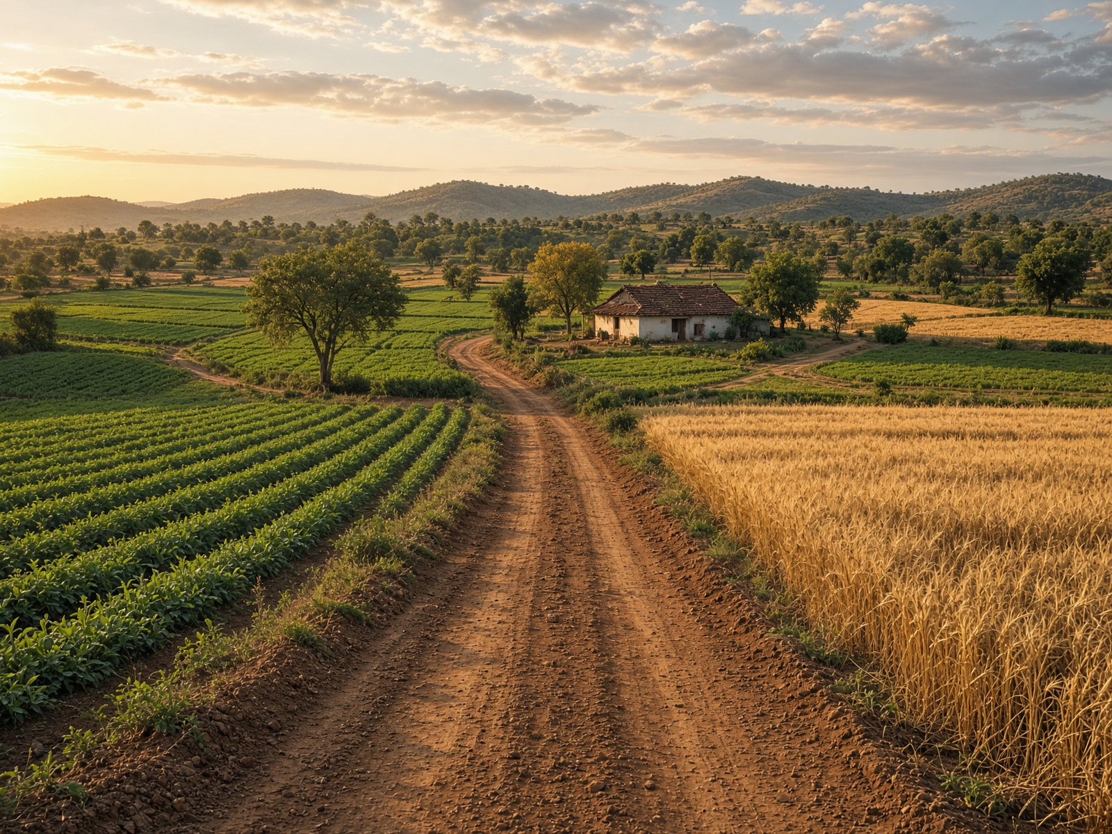 Farm plots